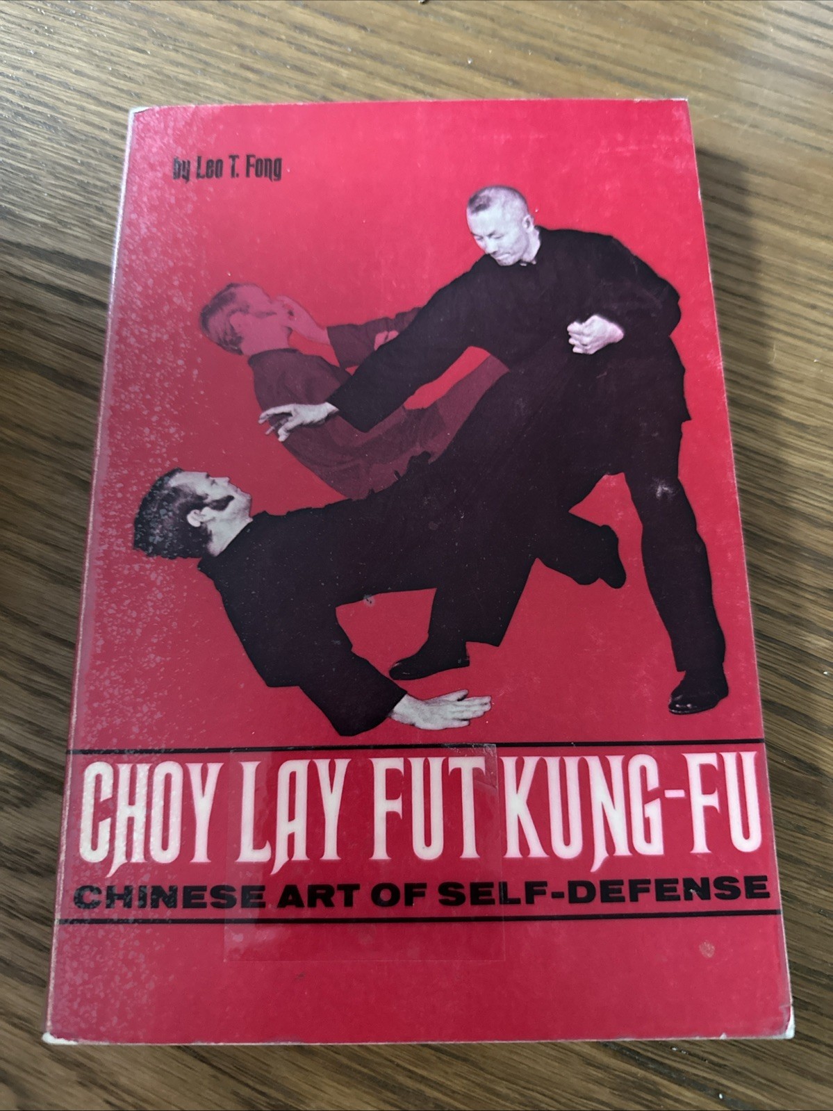 Vtg Choy Lay Fut Kung Fu by Leo Fong Paperback Martial Art Self Defense