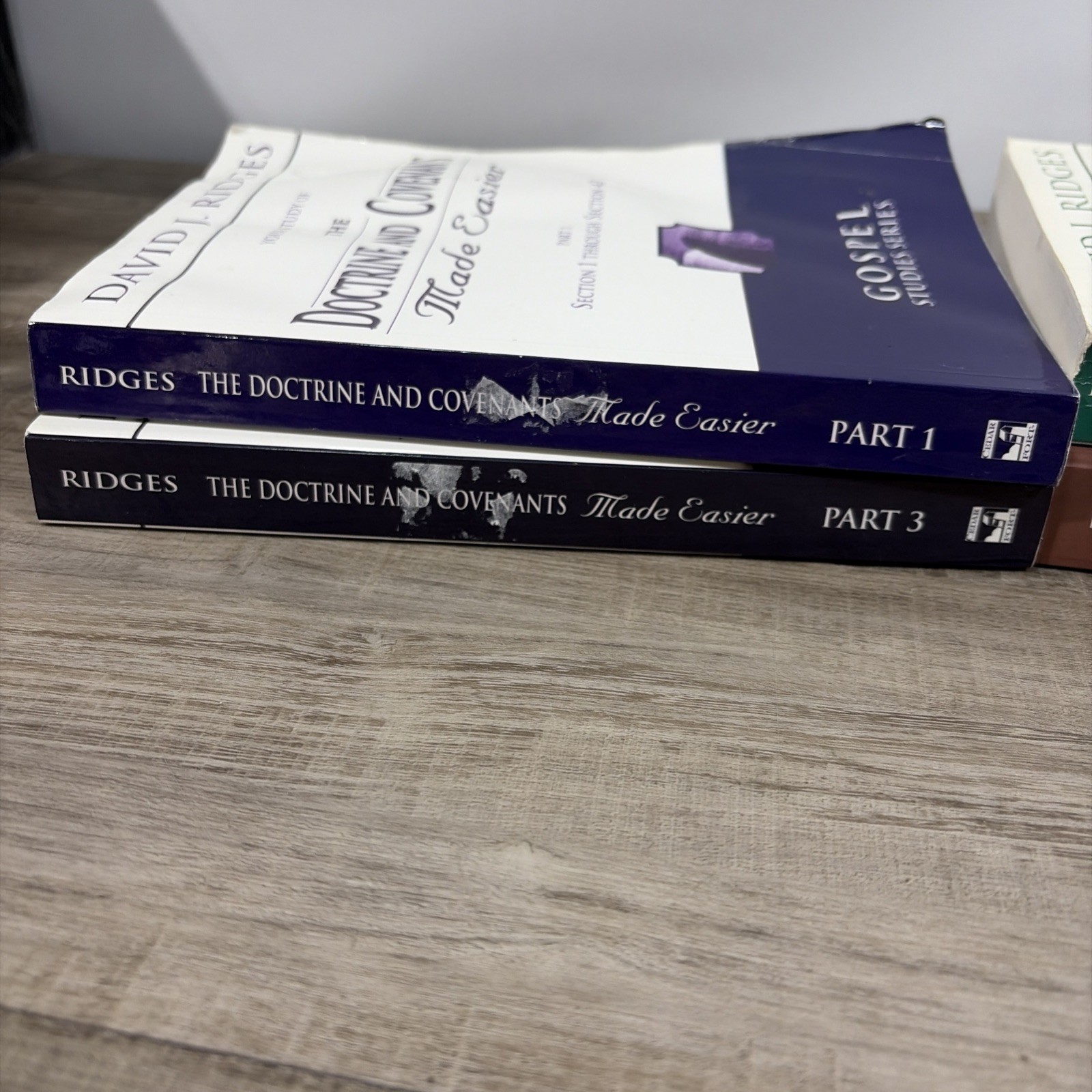 The Gospel Studies Series by David J. Ridges 10 Book Lot Paperback Mormon LDS