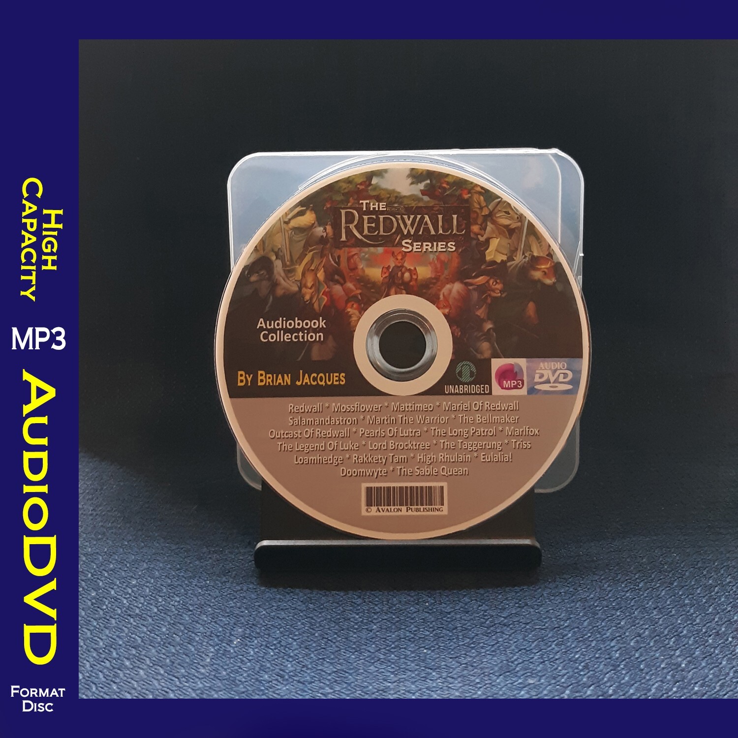 The REDWALL Series By Brian Jacques – 21 MP3 Audiobook Collection
