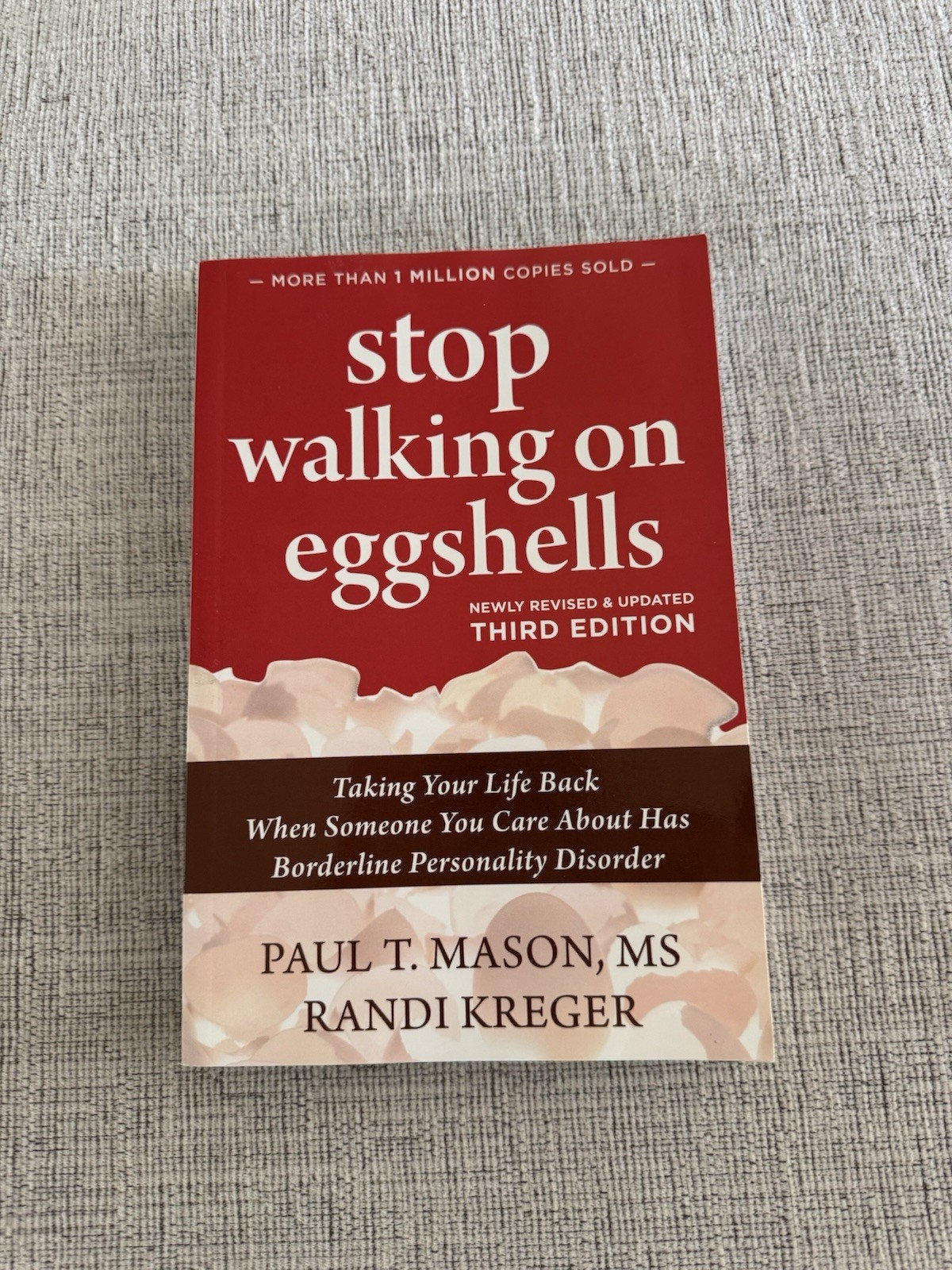 Stop Walking on Eggshells 3rd Ed Mason Kreger PB BPD