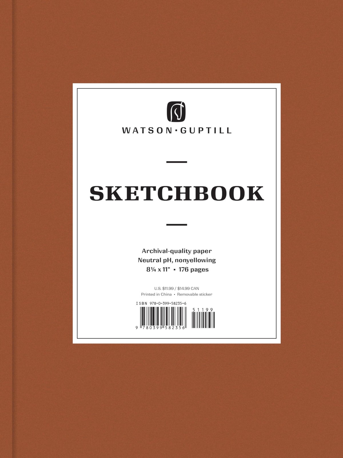 Large Sketchbook (Chestnut Brown) (Watson-Guptill Sketchbooks), Watson-Guptill,