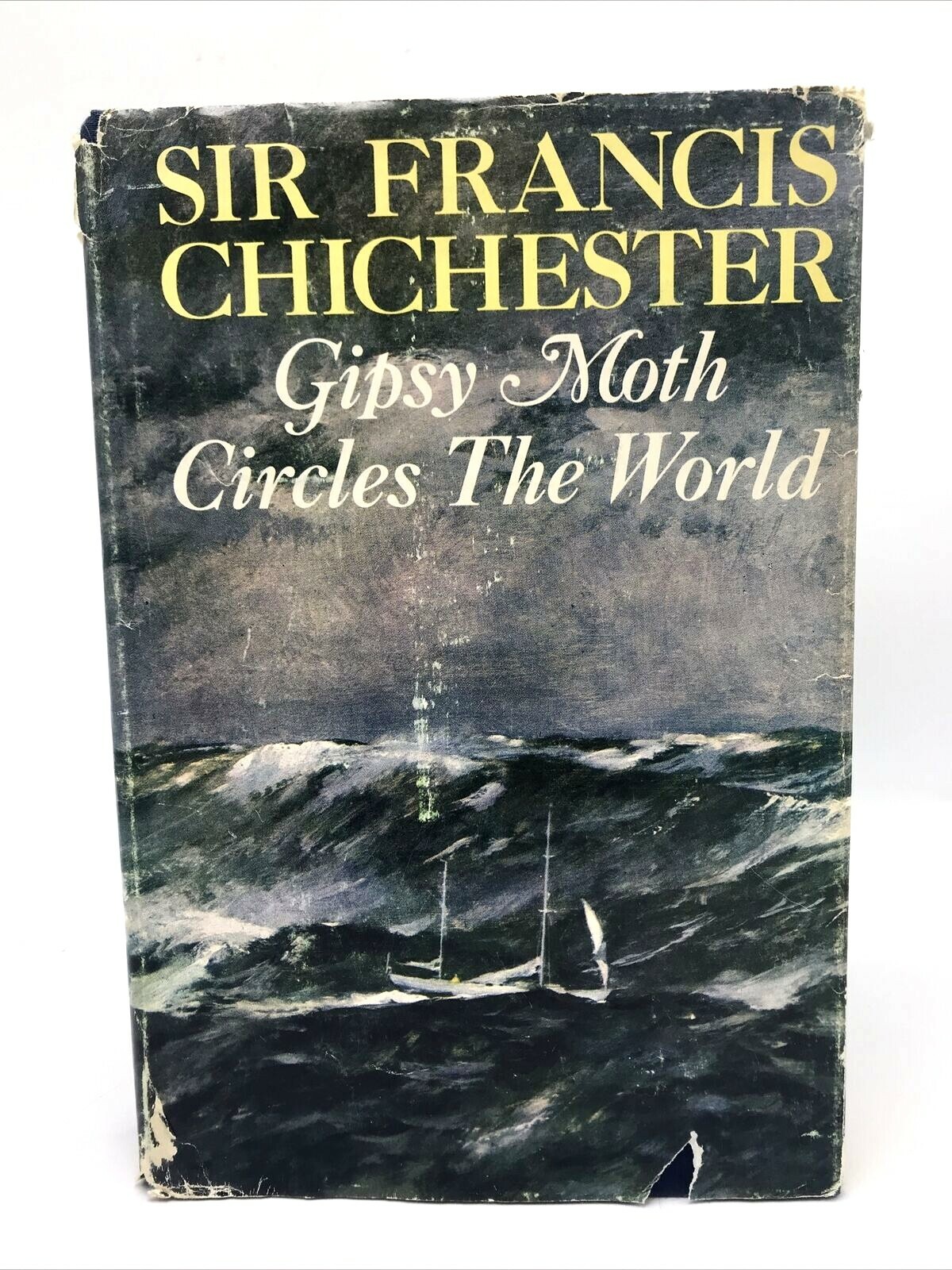 Gypsy Moth Circles the World by Sir Francis Chichester 1st American Ed 1968 HCDJ