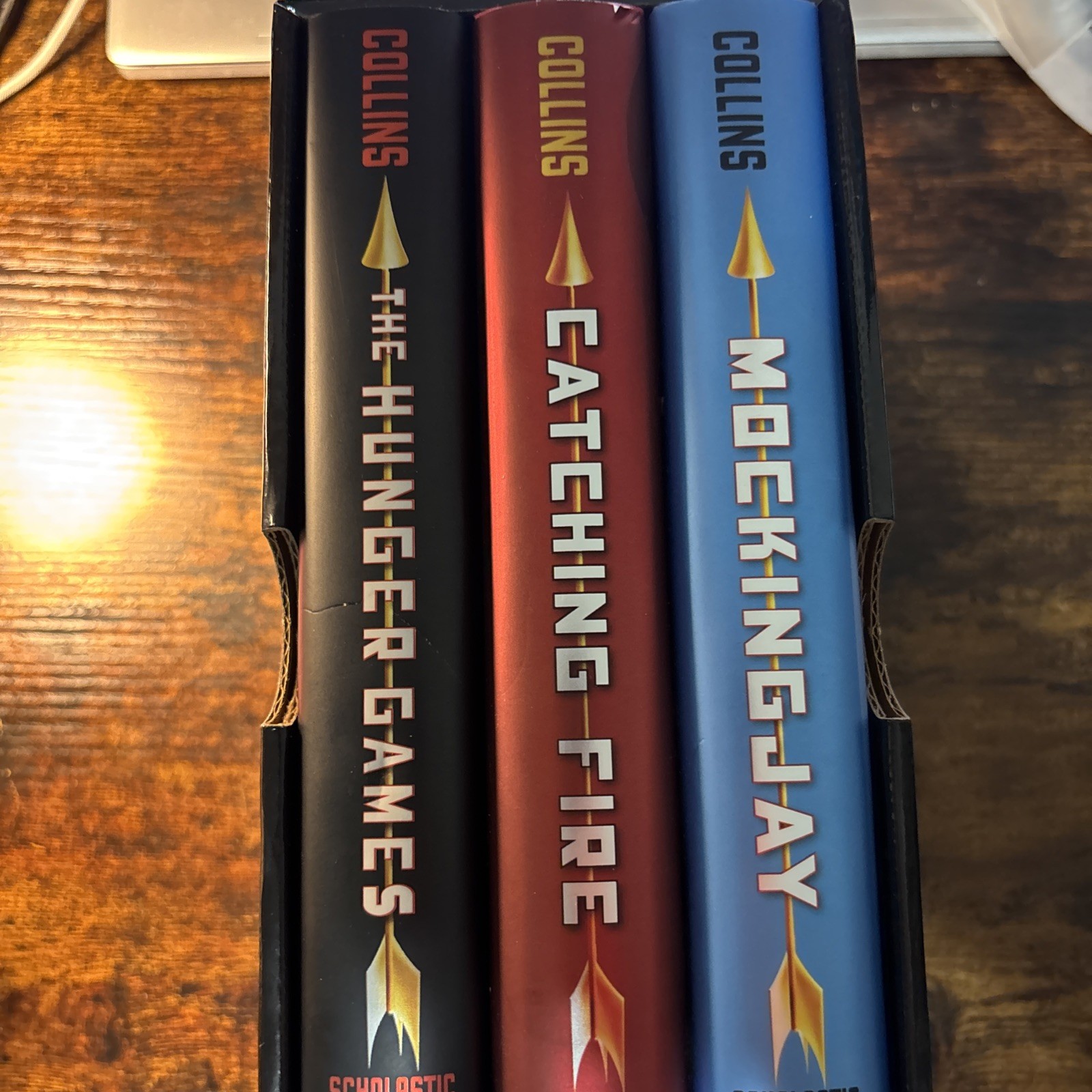 Hunger Games Trilogy Boxed Set Set by Suzanne Collins (2010, Box or Slipcased)
