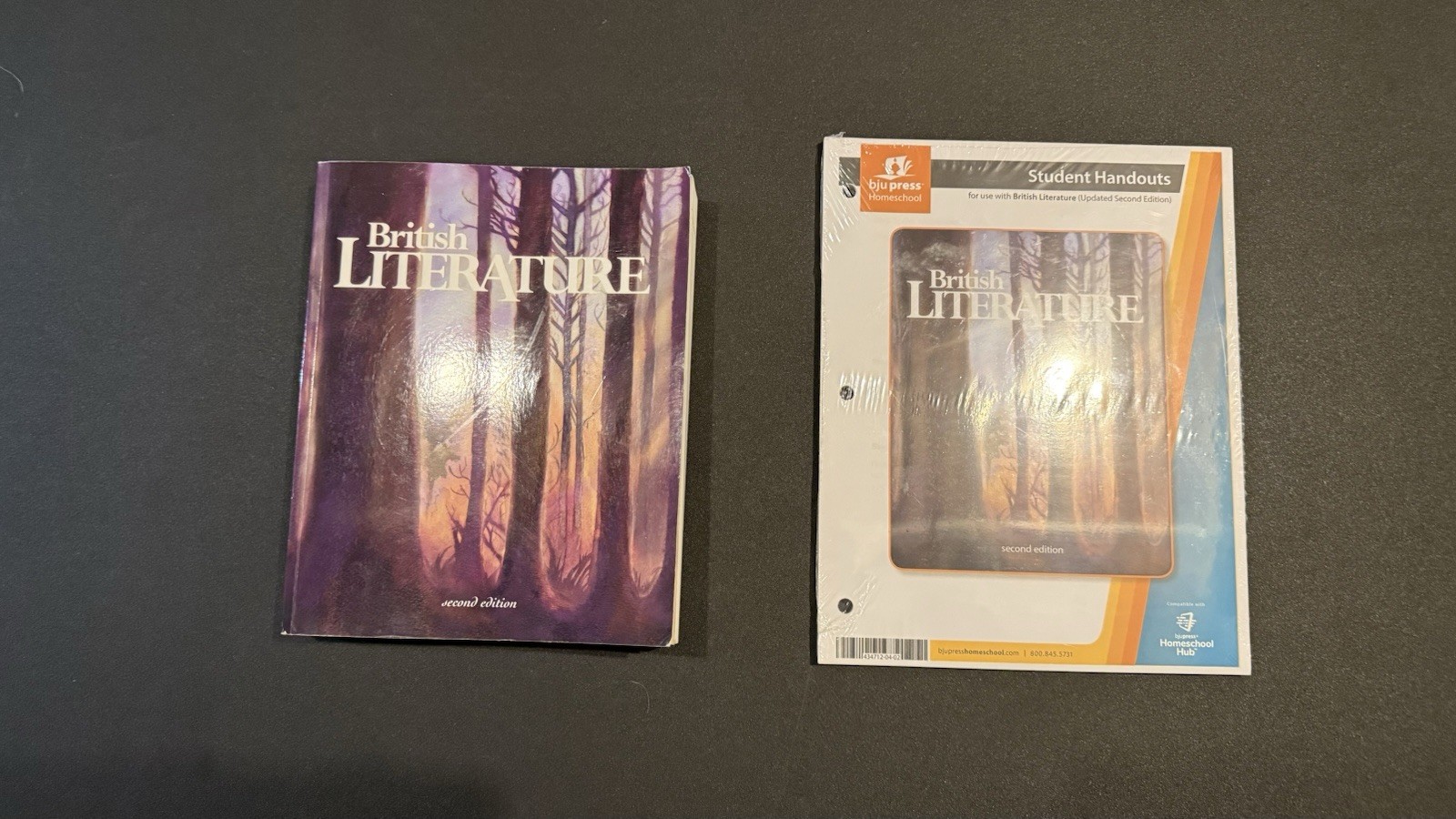 BJU Press British Literature Second Edition Textbook & Student Handouts Book