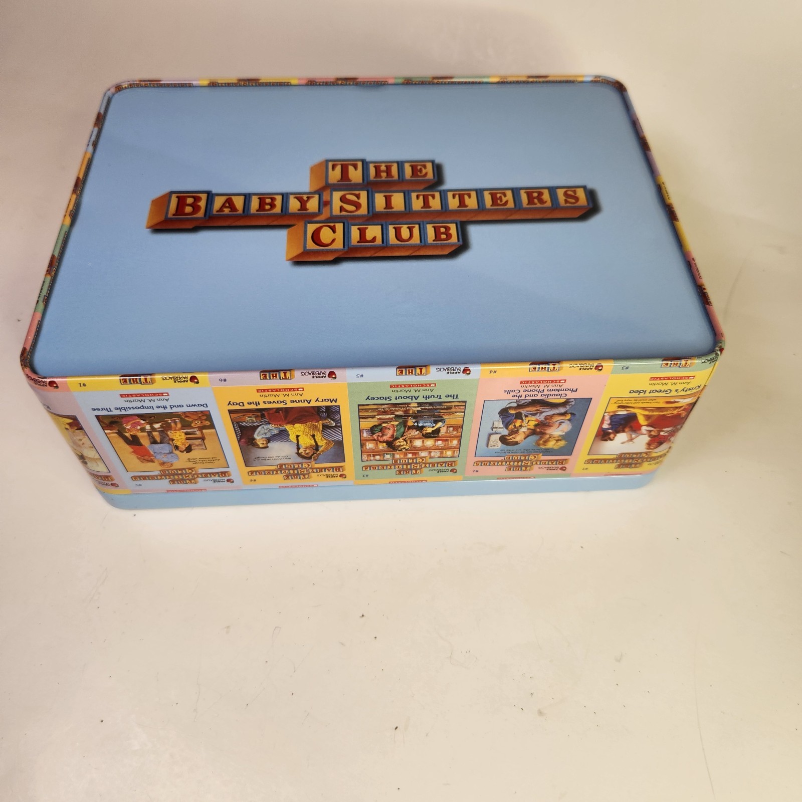 BabySitters Club Book Collection #1-6 Collector’s Retro Tin Box Set Ann Martin