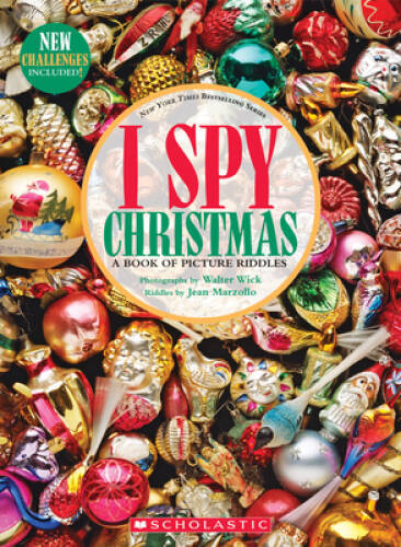 I Spy Christmas: A Book of Picture Riddles – Hardcover By Marzollo, Jean – GOOD