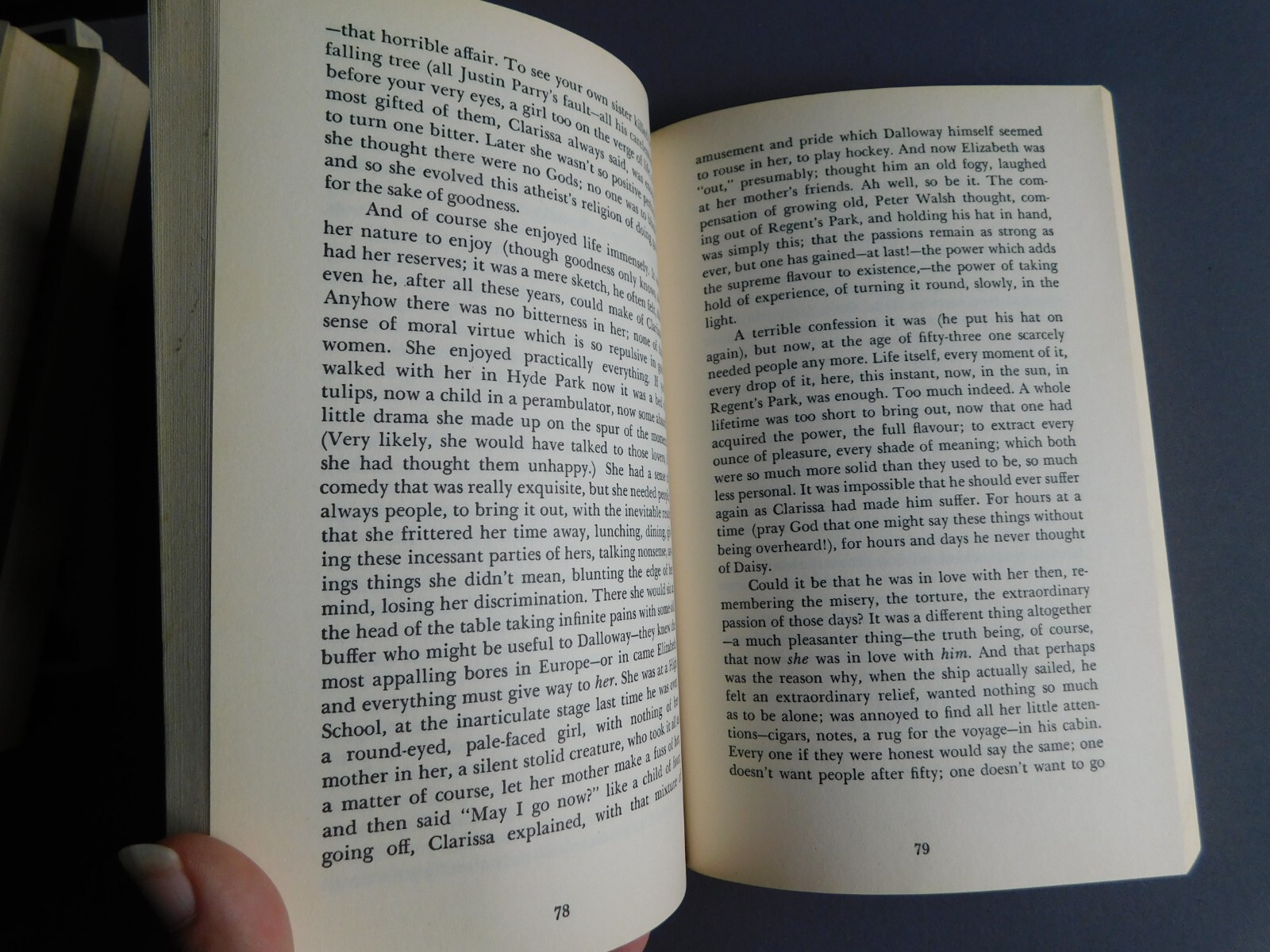 Mrs. Dalloway – by Virginia Woolf – 1981 paperback