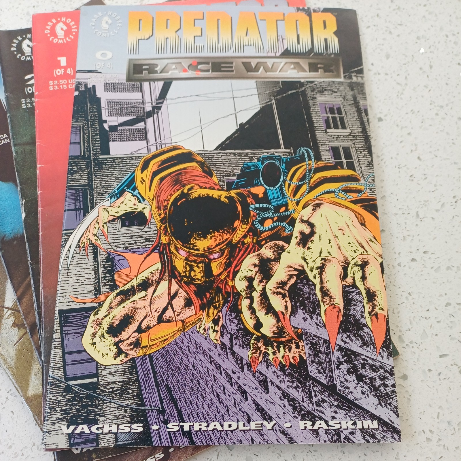PREDATOR RACE WAR #0,1,2,3,4,5 Complete Set DARK HORSE COMICS 1993 Vachss