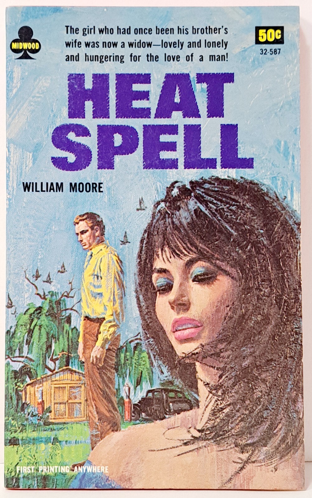 Heat Spell by William Moore ~ Midwood 1st Ed PB 1966 GGA