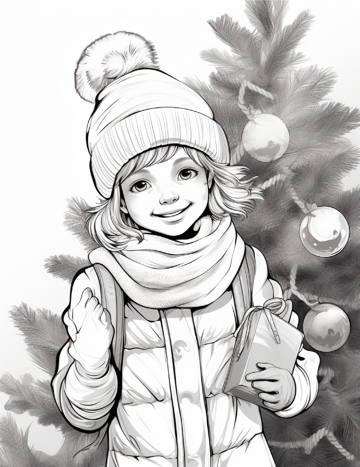 Christmas one colorings bookhours of fun for everyone