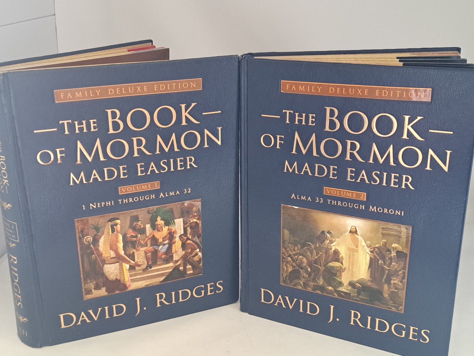 Book of Mormon Made Easier Deluxe Family Hardcover Set LDS Scripture Study