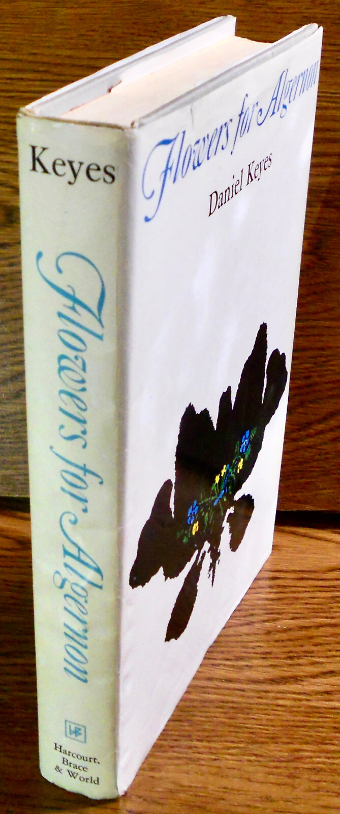 Daniel Keyes. FLOWERS FOR ALGERNON. Harcourt, 1966. 1st HC/DJ. 1967 Nebula Win!