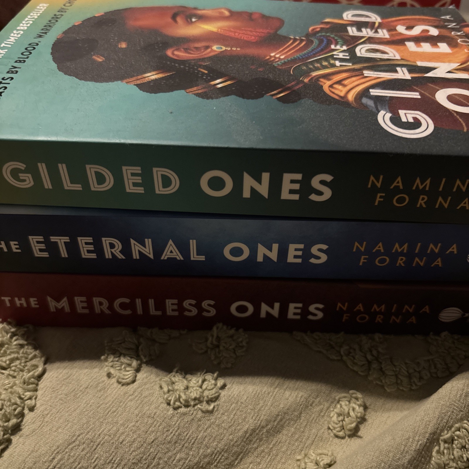 Namina Forna The Gilded Ones Merciless Eternal Trilogy Lot Of 3