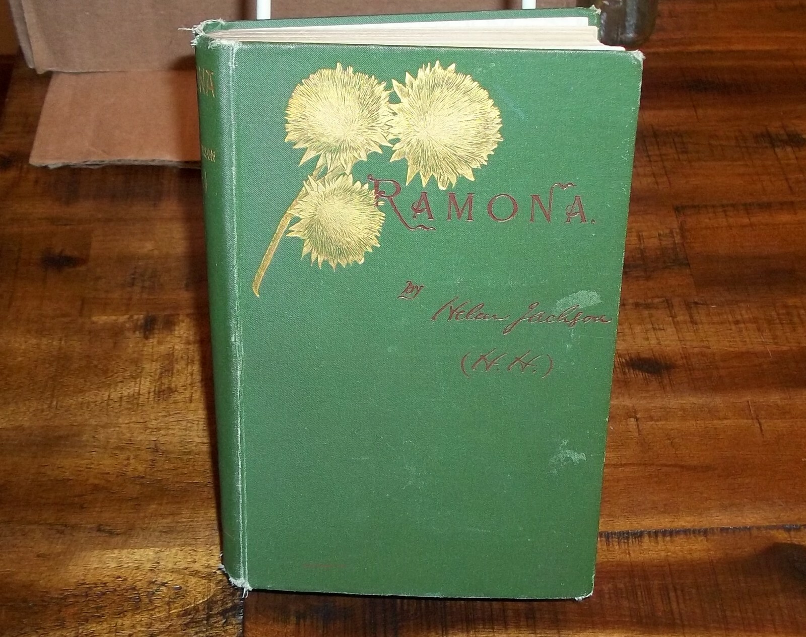 Rare Antique 1888 Book – RAMONA by Helen H H. Jackson 490 Pages