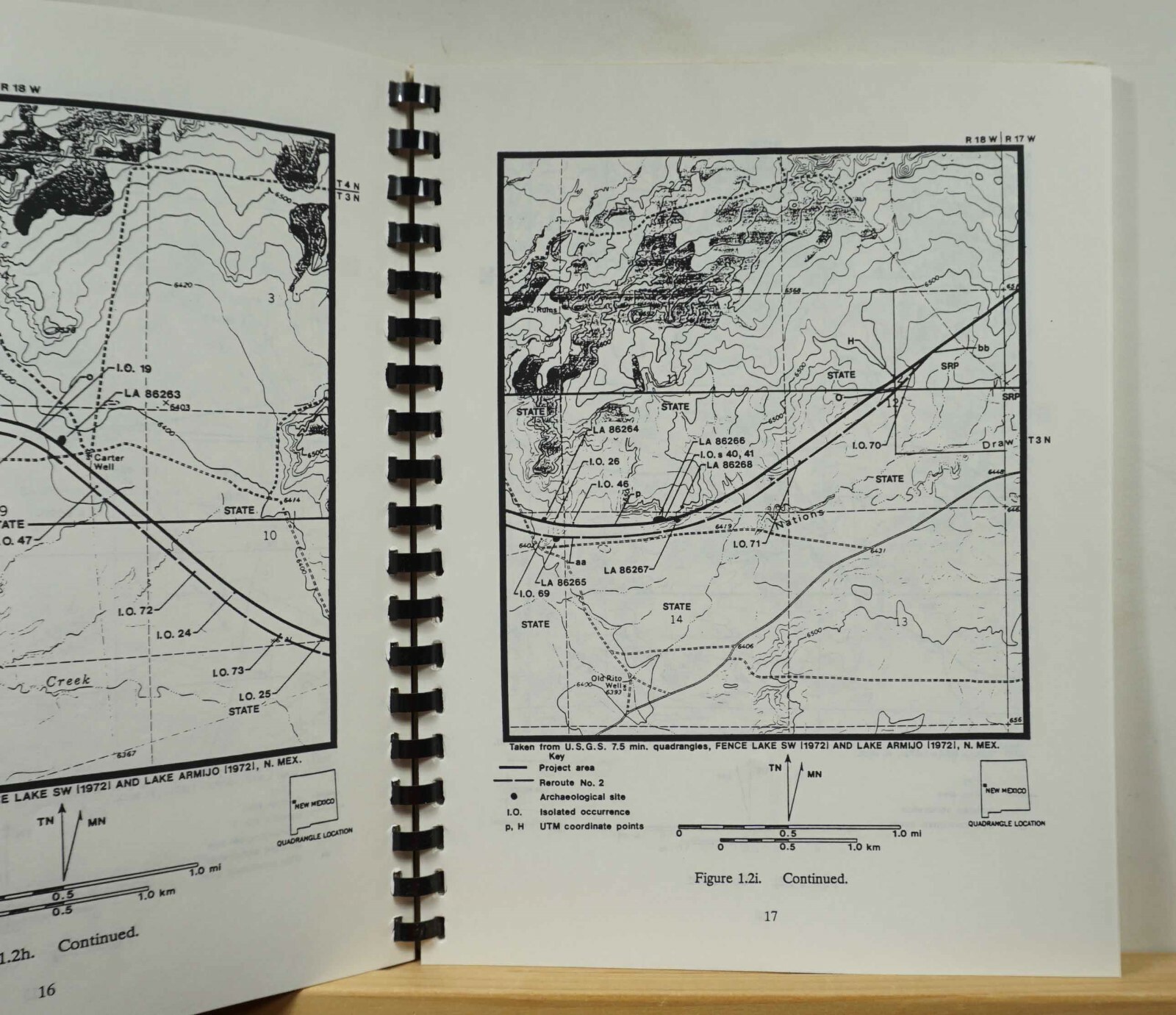 Archaeological Survey Salt River Project Fence Lake Corridor New Mexico Zuni ’92
