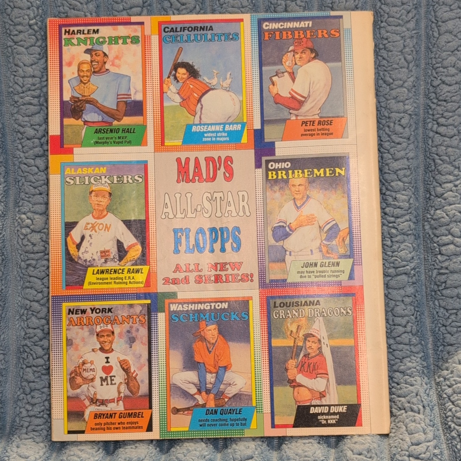 MAD Magazine Issue #296 July 1990 Humor & Satire English Illustrated Baseball