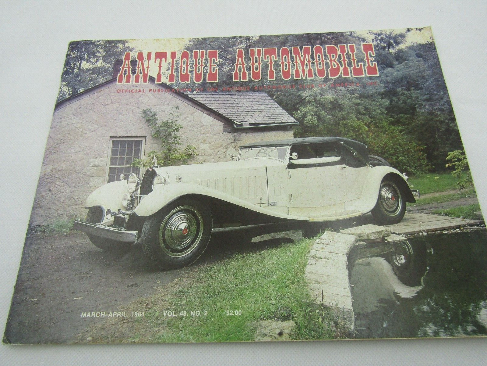 Antique Automobile Magazine – Club of America – March April 1984 Vol 48
