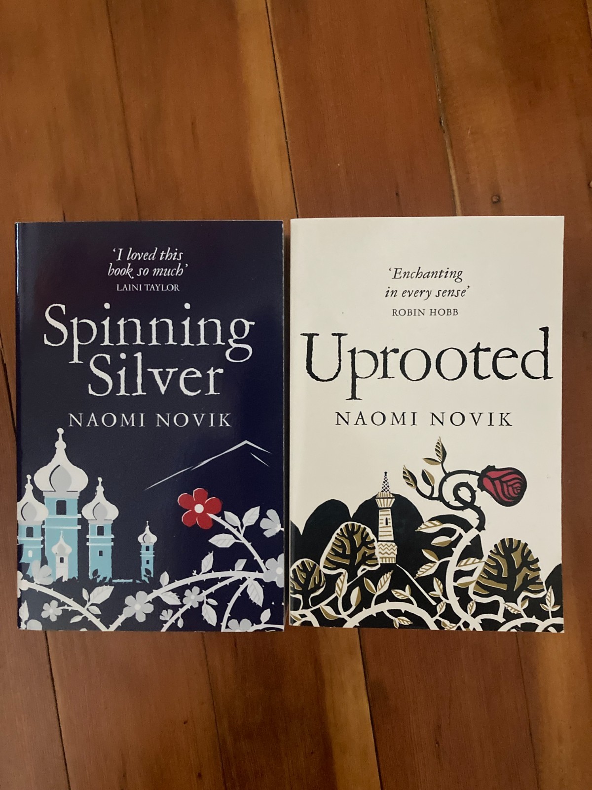 Naomi Novik – Spinning Silver and Uprooted (lot)