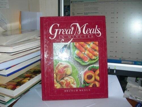Brunch Menus (Great Meals in Minutes) – Hardcover – VERY GOOD
