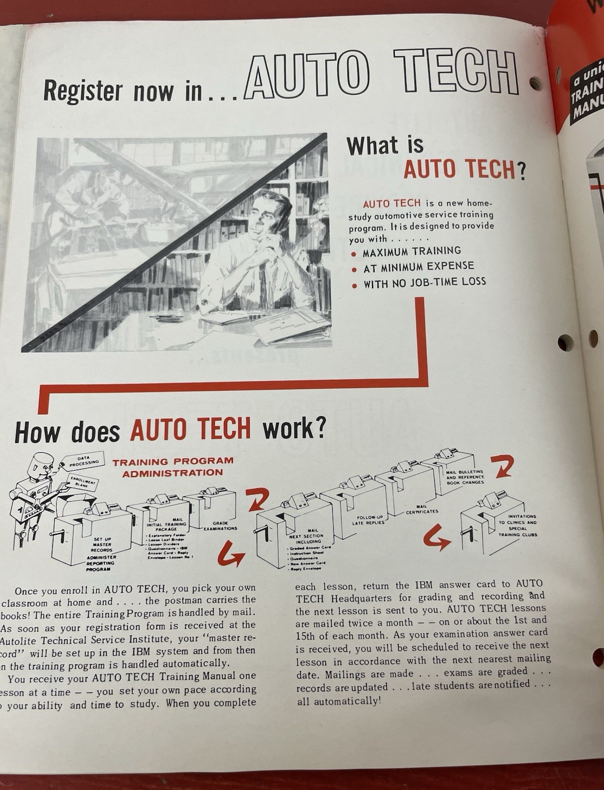Autolite Alternator Testing Procedures Ford Motor Company VTG PB Booklet 1964