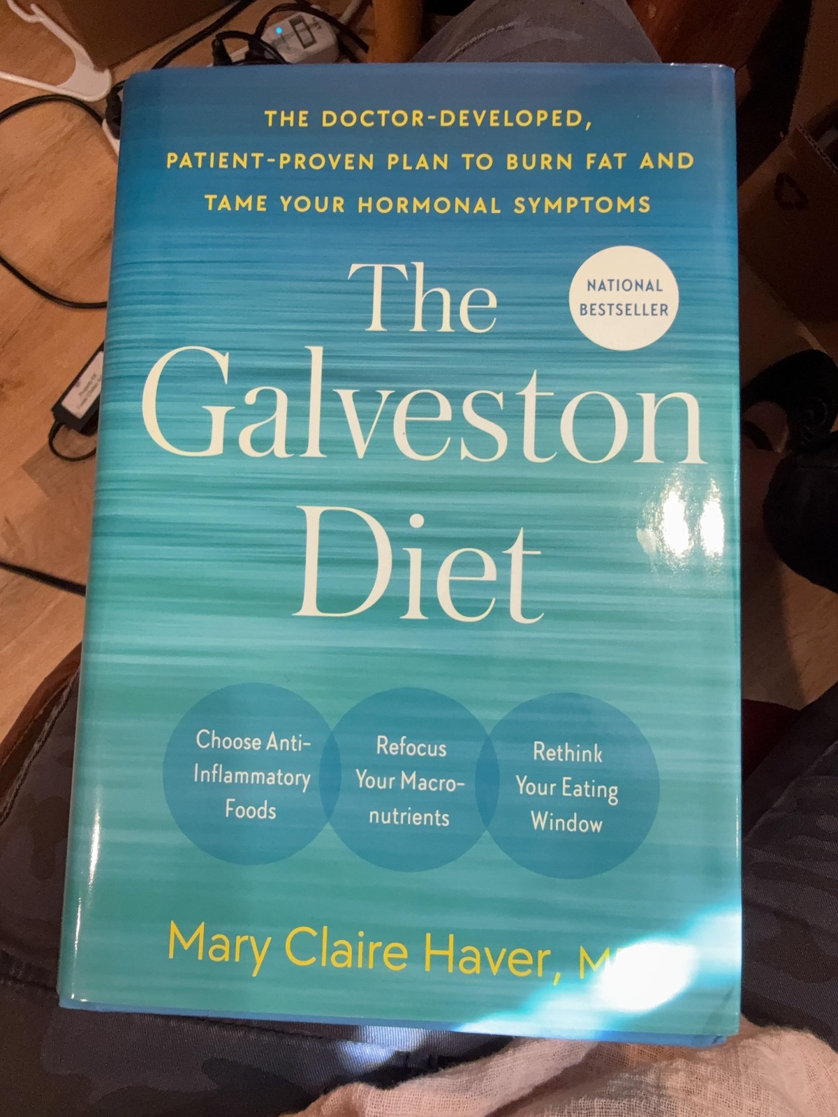 The Galveston Diet Mary Claire Haver Books HC Teal Weight Loss Hormonal 2023