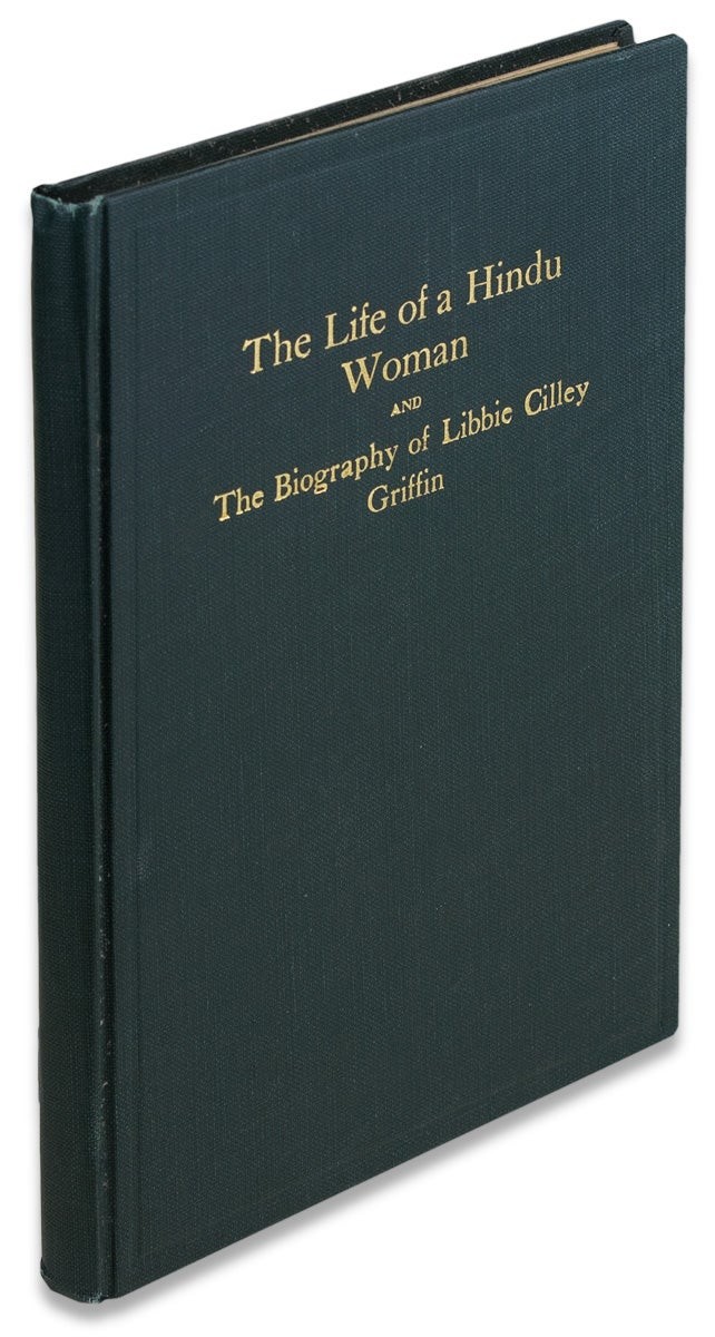 Rev. Z.F. Griffin – India – The Life of a Hindu Woman and the Biography… – 1927
