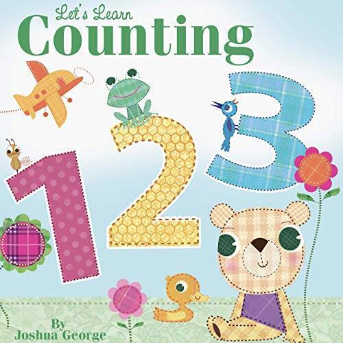 Let’s Learn Counting 123 – Little Hippo Books – Children’s Padded Boa – GOOD