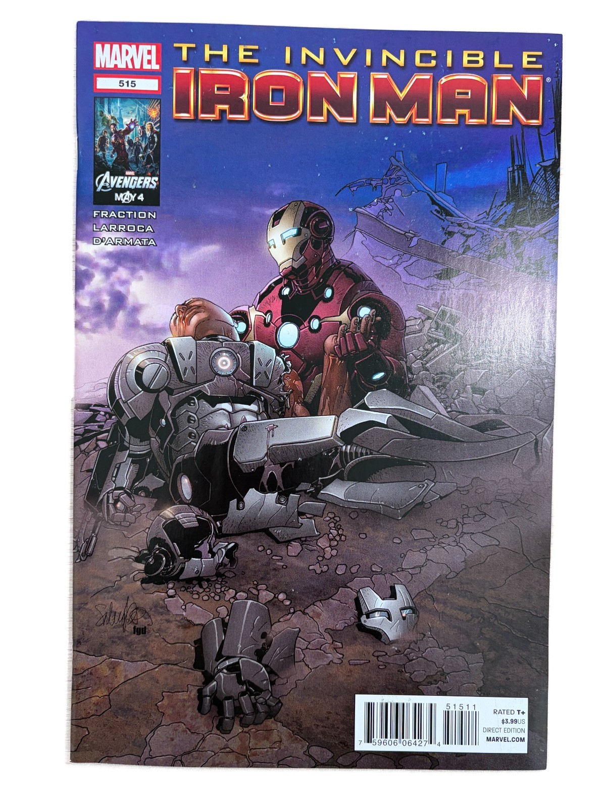 Invincible Iron Man Comic Book #515 Marvel Comics Unread Comic