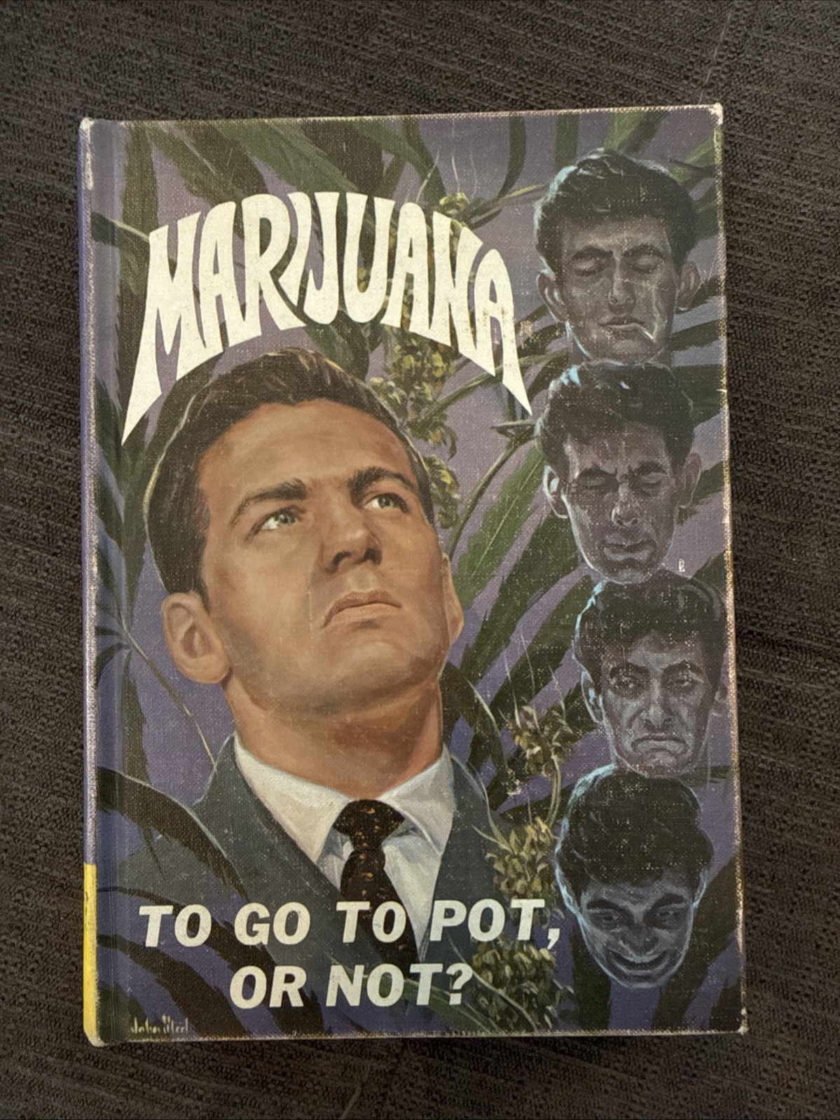 1970 Marijuana To Go To Pot Or Not? Drug Scare 1970 Former High School Library