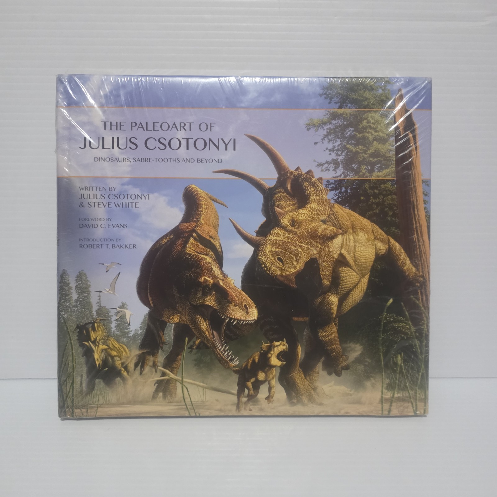 The Paleoart of Julius Csotonyi Dinosaurs Sabre-Tooths Art Book Hardcover 2014