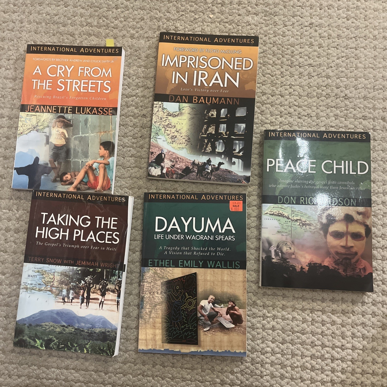 Lot Of 5 YWAM books: