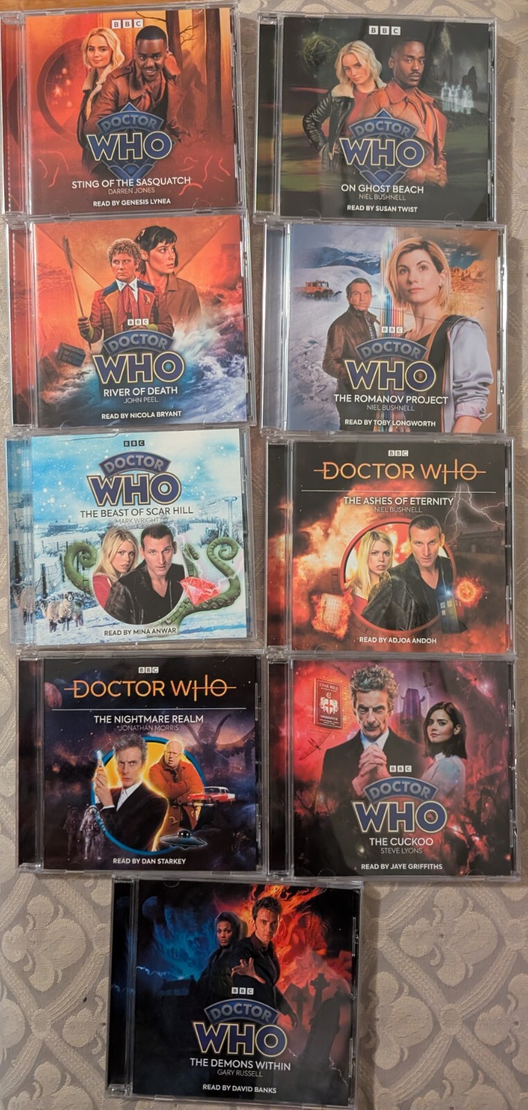 Doctor Who CD Audio Stories from the BBC