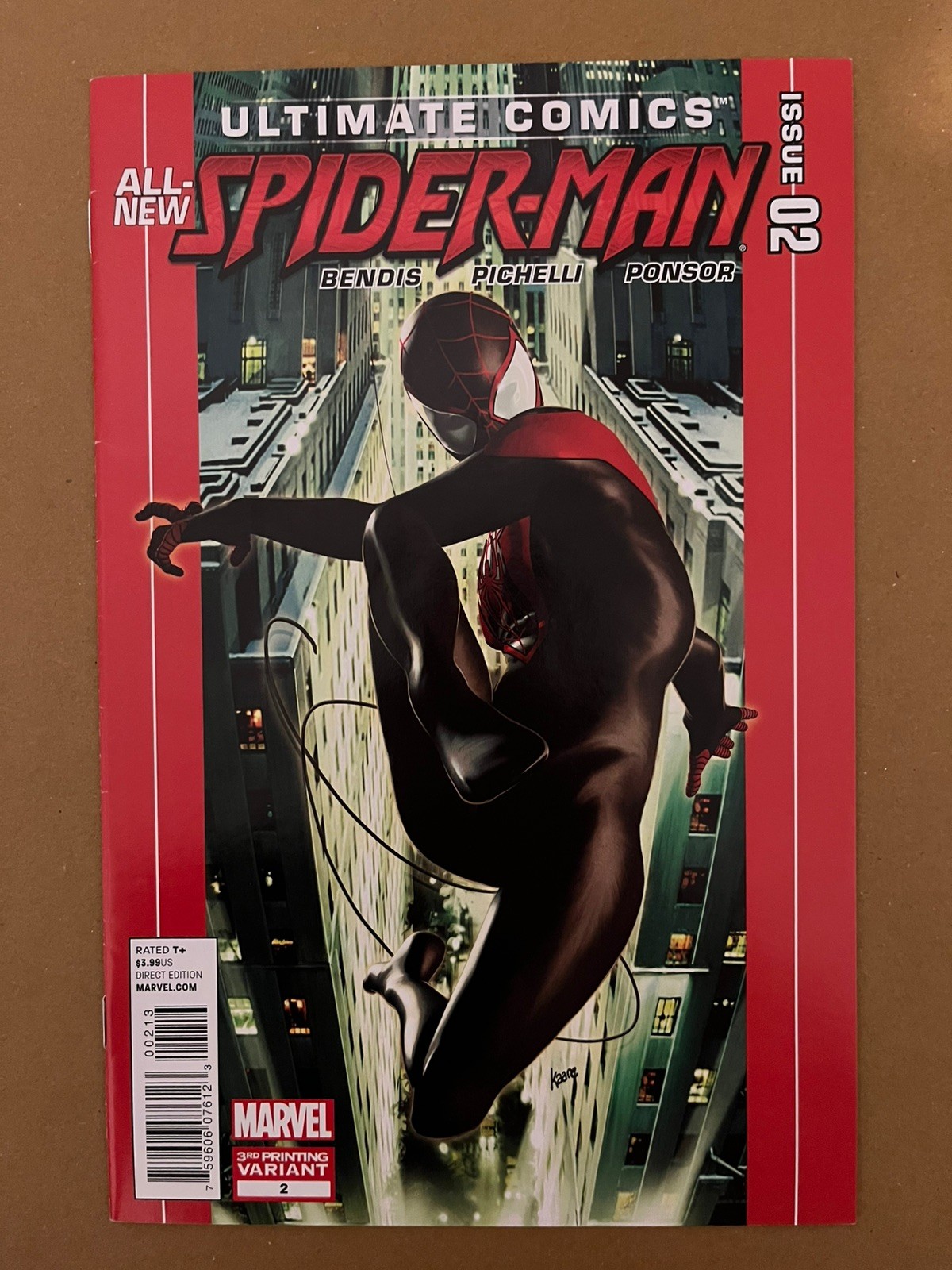 Ultimate Comics All-New Spider-Man 2 – 2nd and 3rd Print Variants, Rare, VF/VF-