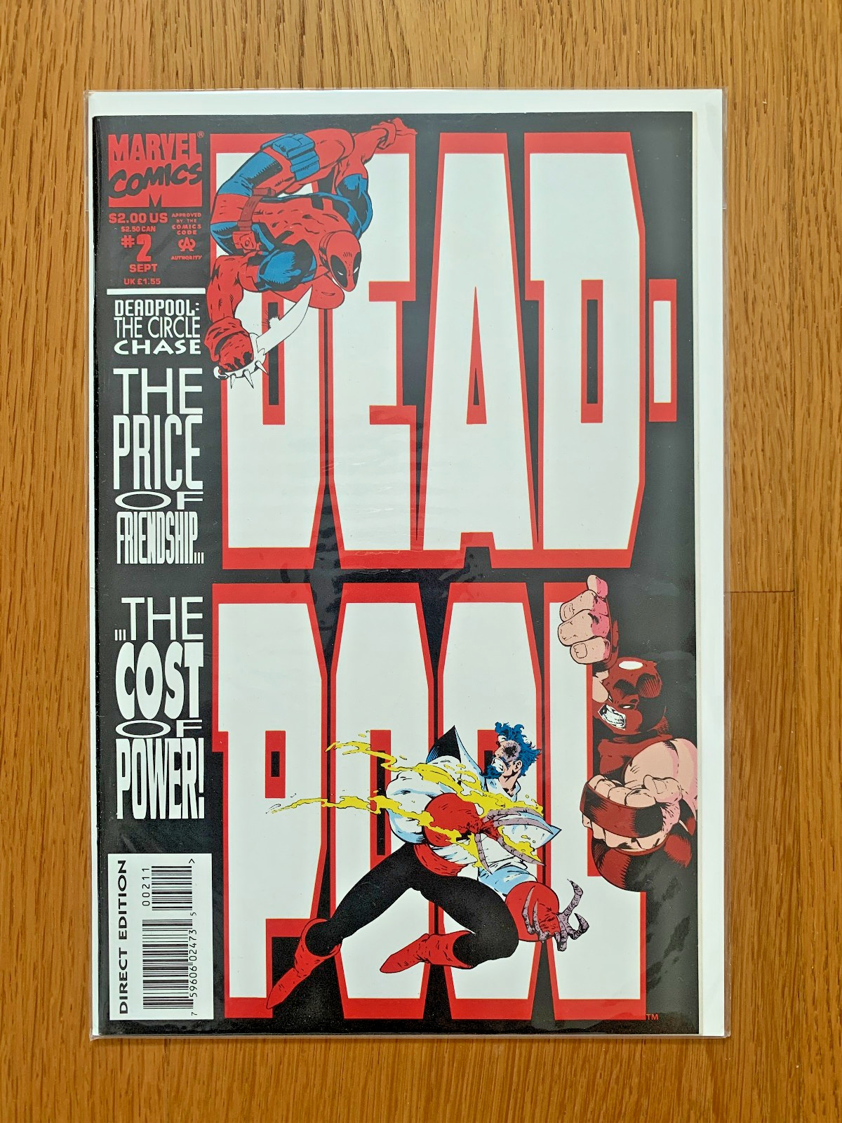 Deadpool Circle Chase #1-4 Complete Set Marvel Comics Collectible NM Vintage 90s
