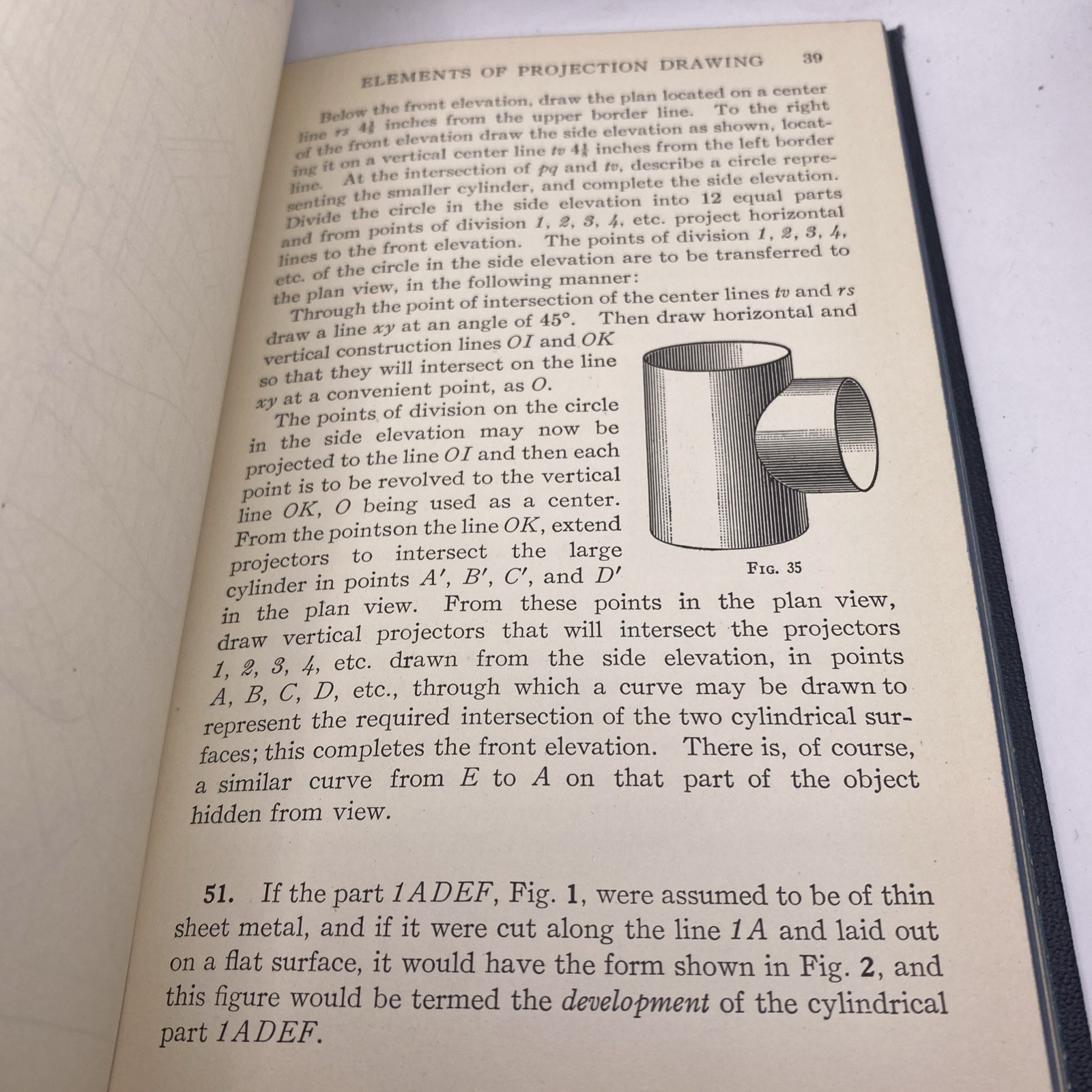 Mechanical Drawing Geometrical Drawing Trigonometry Slide Rule Logarithms 1935