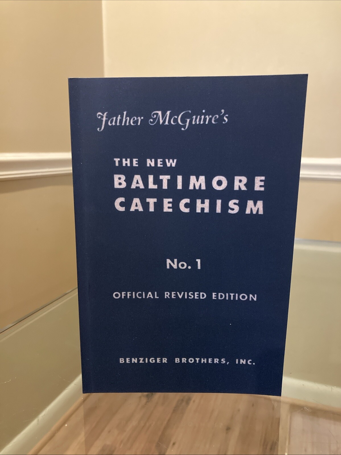 Father McGuire’s The New Baltimore Catechism No. 1 Official Revised Edition NEW