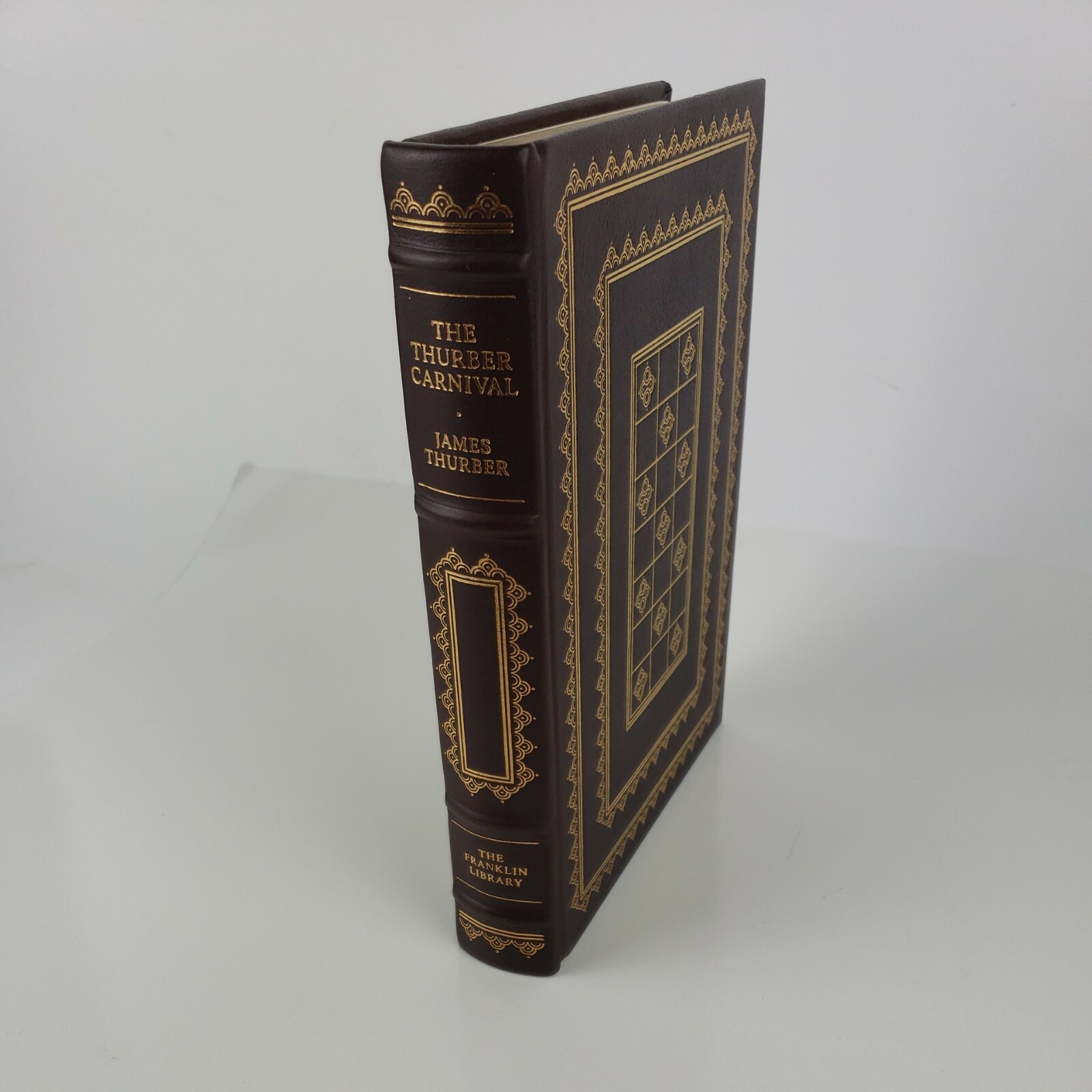 Franklin Library The Thurber Carnival James Thurber 1980 Fine Leather Bound