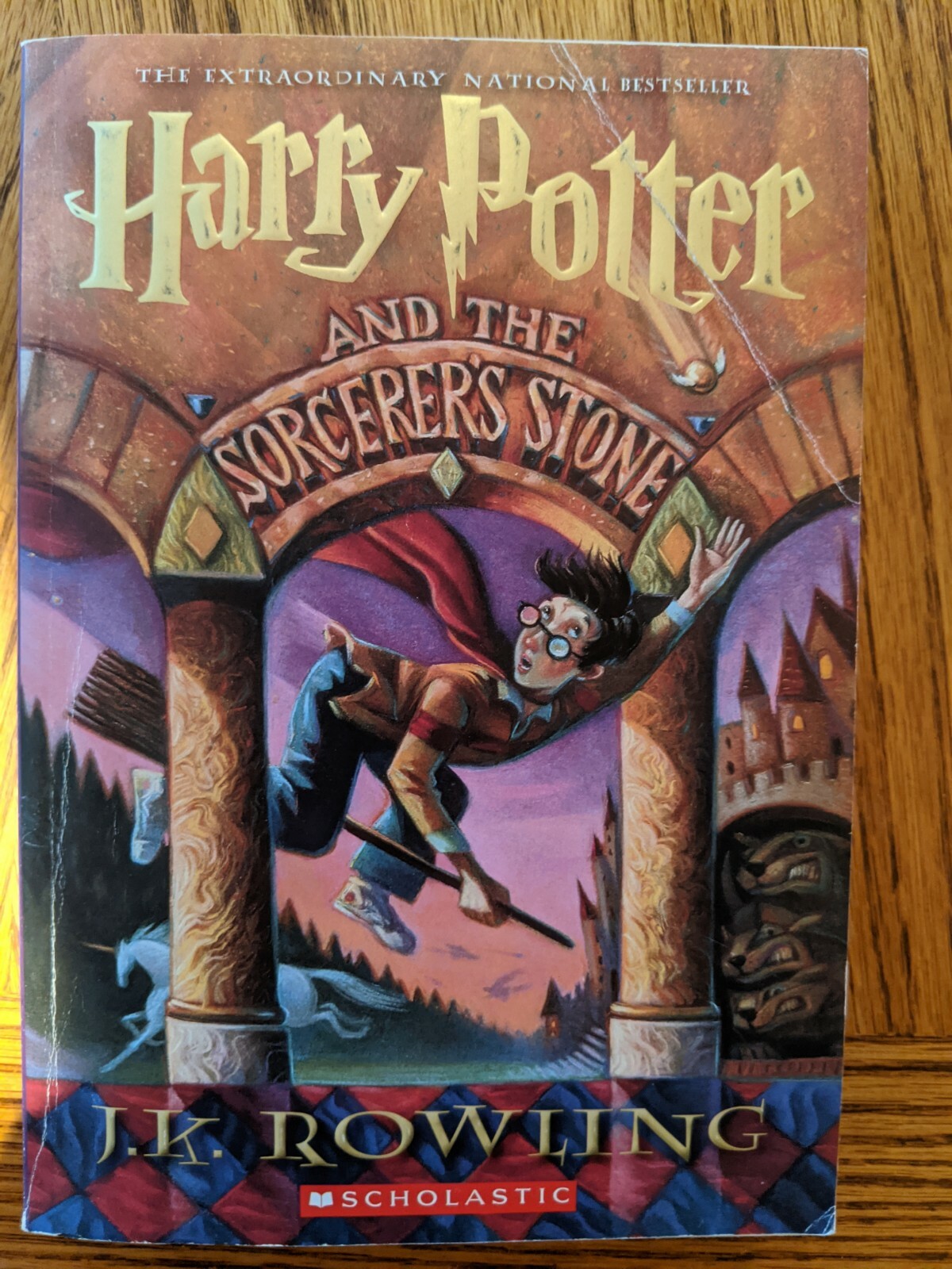 Harry Potter and the Sorcerer’s Stone by J. K. Rowling (1999, Trade Paperback)