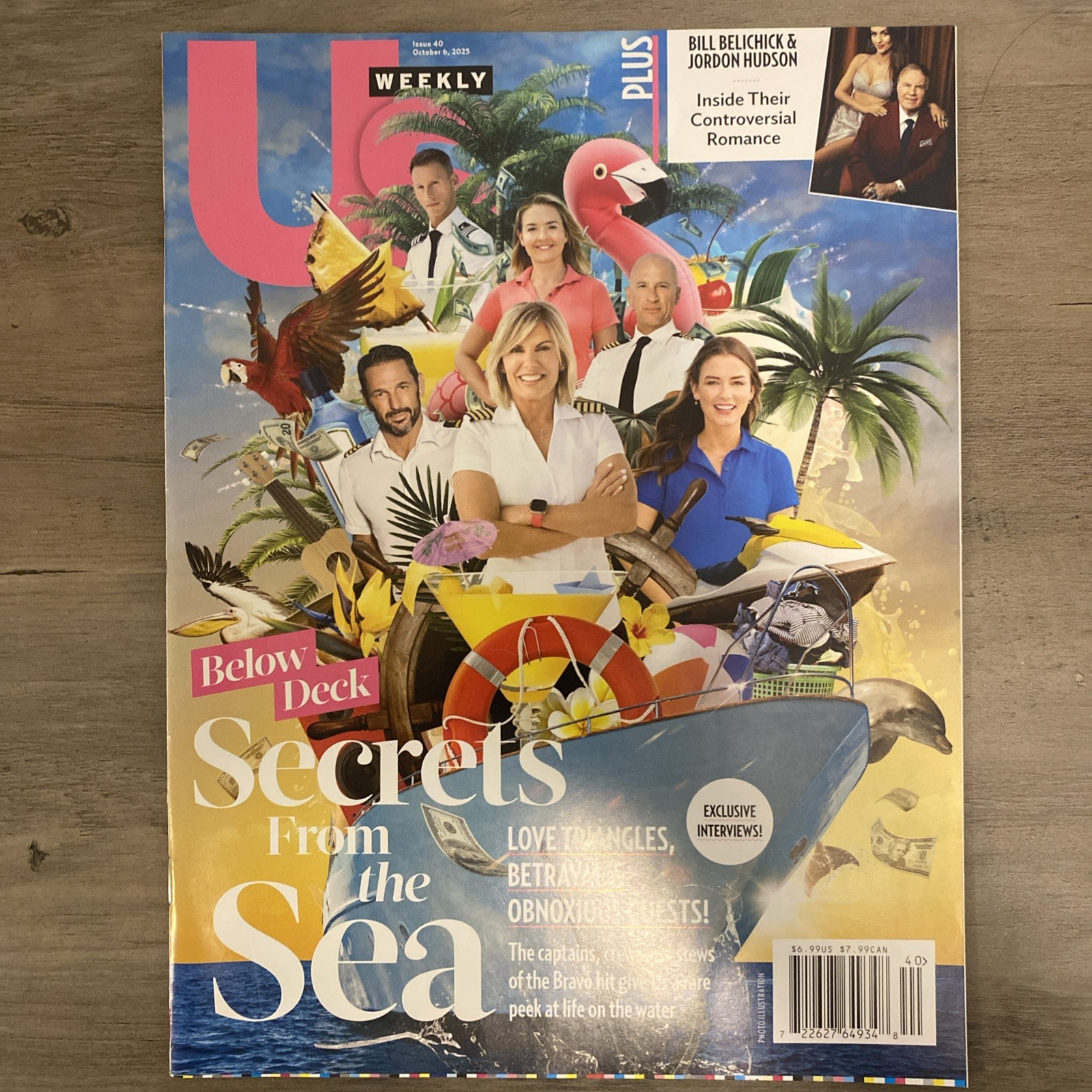 Us Weekly October 6 2025 Magazine Book Issue 40 – (Secrets From The Sea Cover)