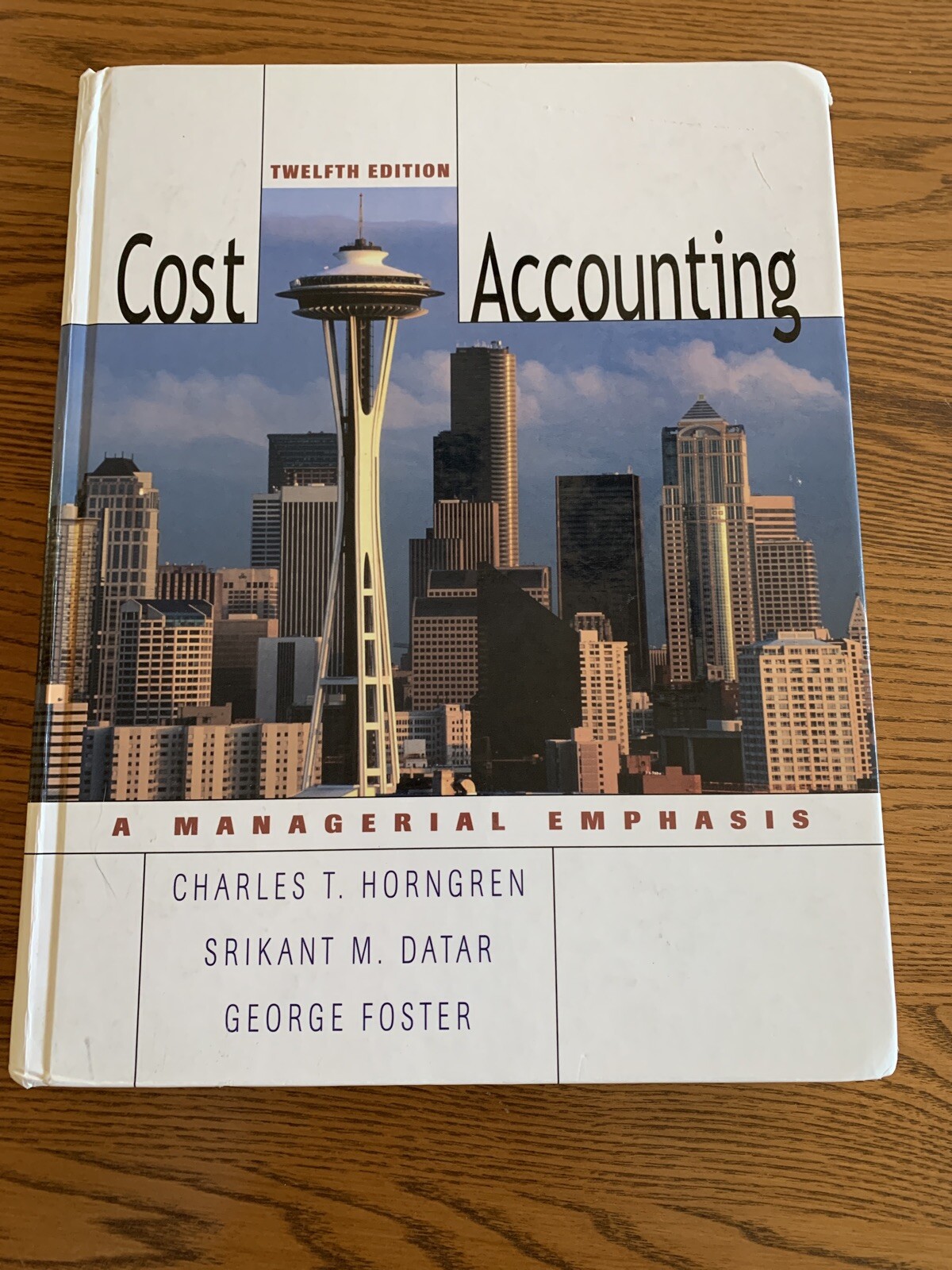 Cost Accounting by George Foster, Charles T. Horngren and Srikant M. Datar…
