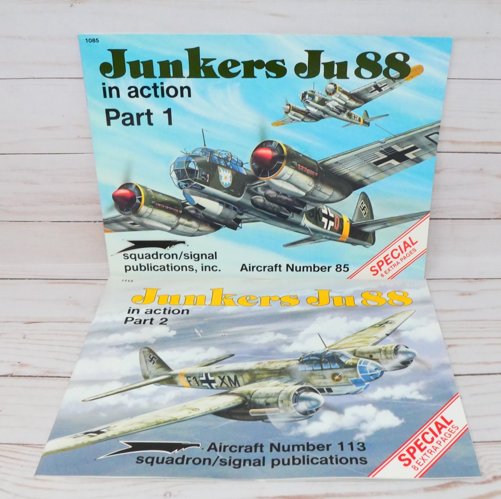 Squadron Signal Publications, In Action Book 1085 1113, Junkers Ju 88 Part 1 & 2