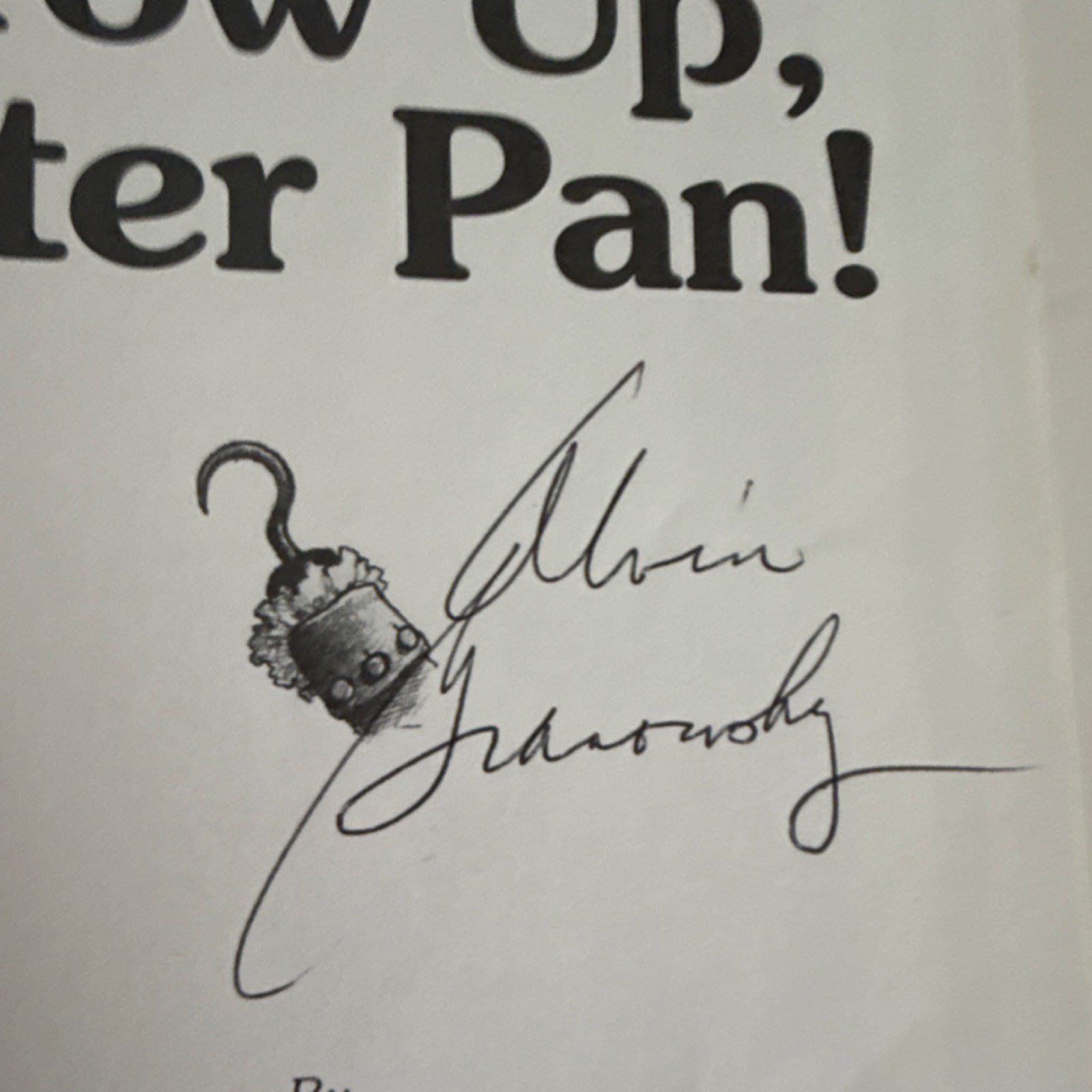 Steck-Vaughn Peter Pan: Grow Up, Peter Pan! Point of View Stories PB 1993 Signed