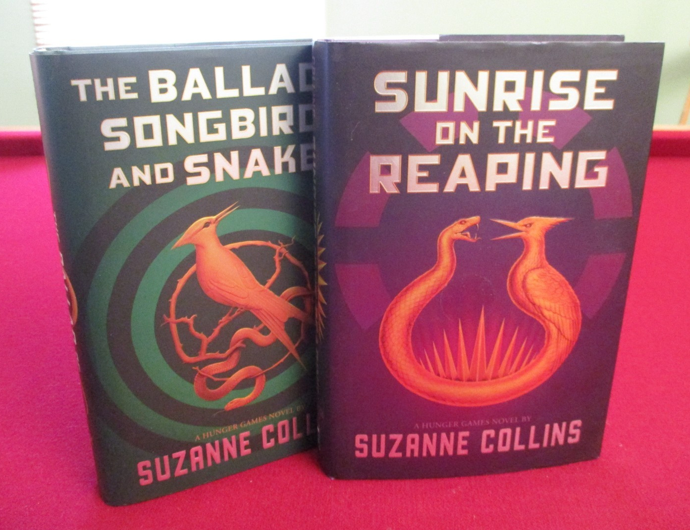 The Ballad of Songbirds and Snakes & Sunrise on the Reaping by Suzanne Collins