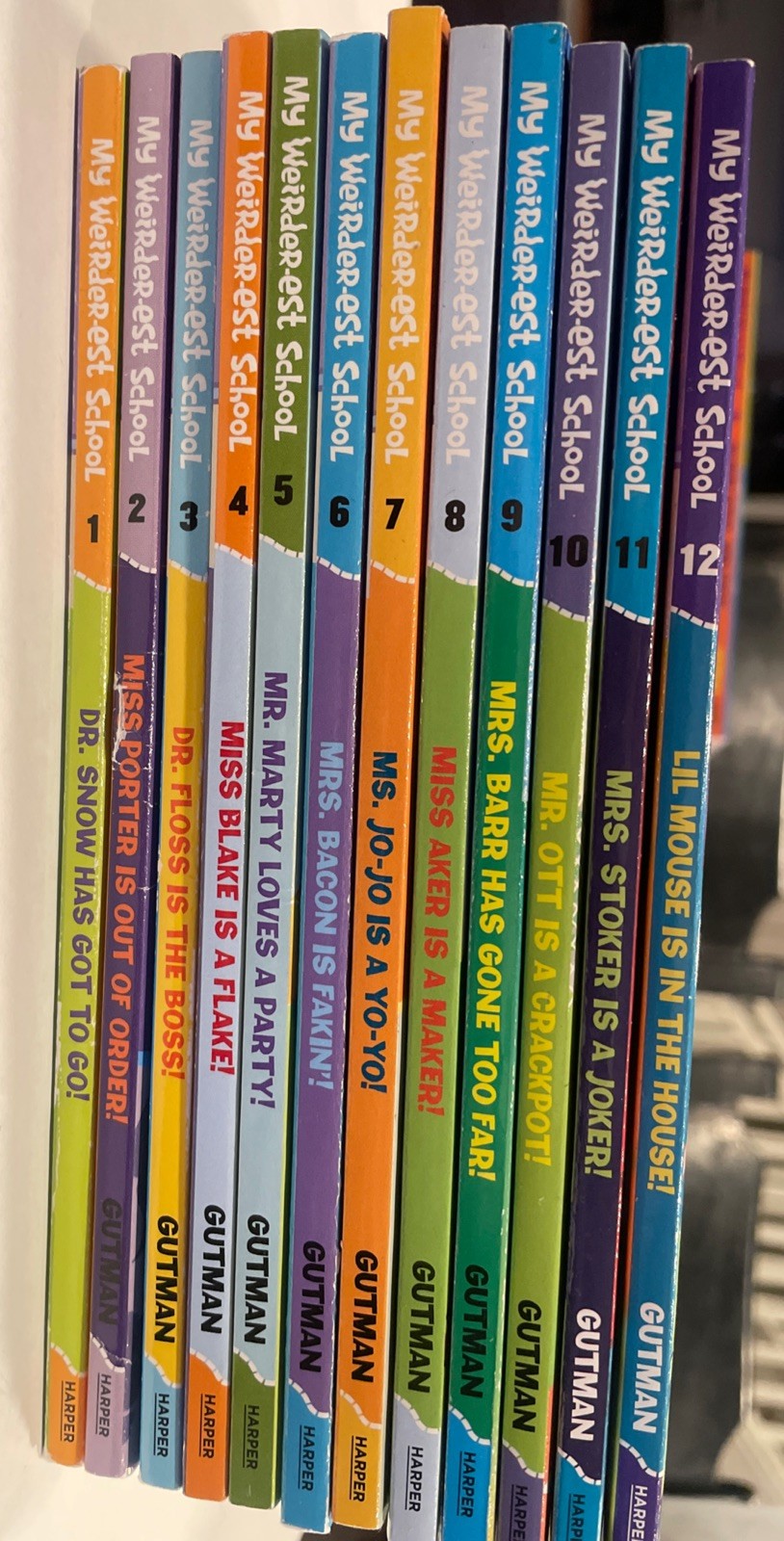 My Weirdest School 12 Books Bundle 1-12 Dan Gutman Jim Paillot