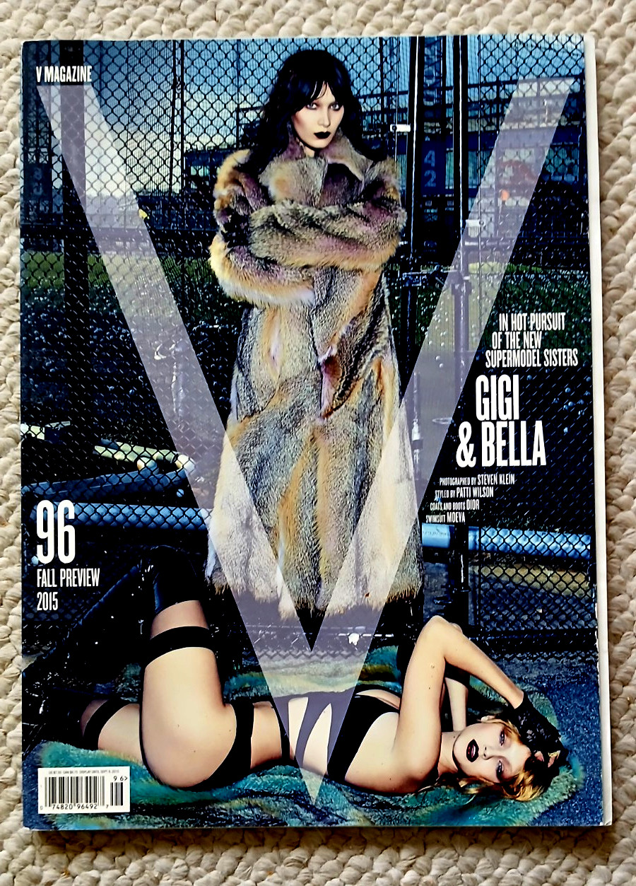 V Magazine Fall Preview 2015 Issue #96, Gigi & Bella Hadid, Fashion, Modelling +