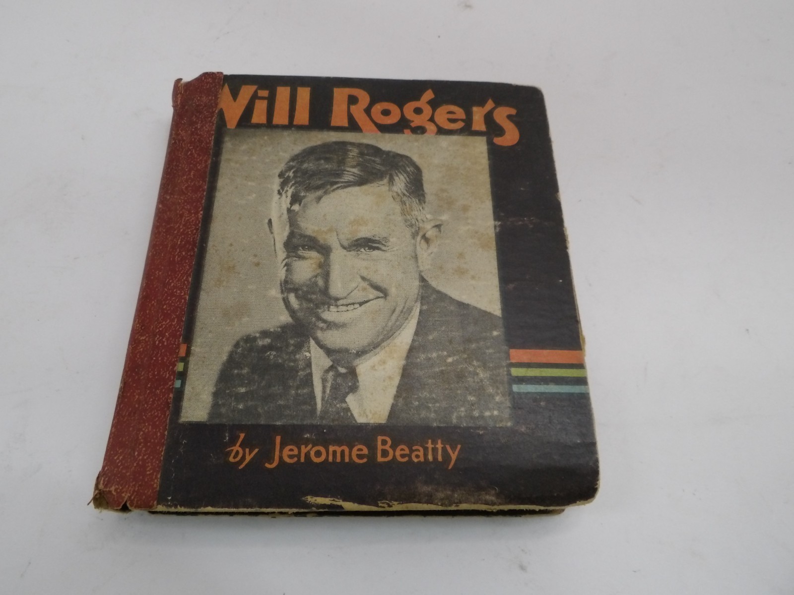 1935 Will Rogers – Jerome Beatty Illustrated Vintage Story Of The Classic Star