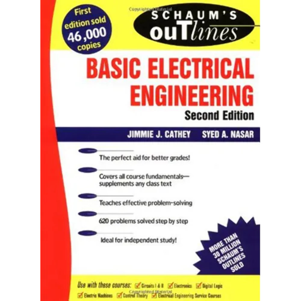 Schaum’s Outline of Basic Electrical Engineering – Paperback