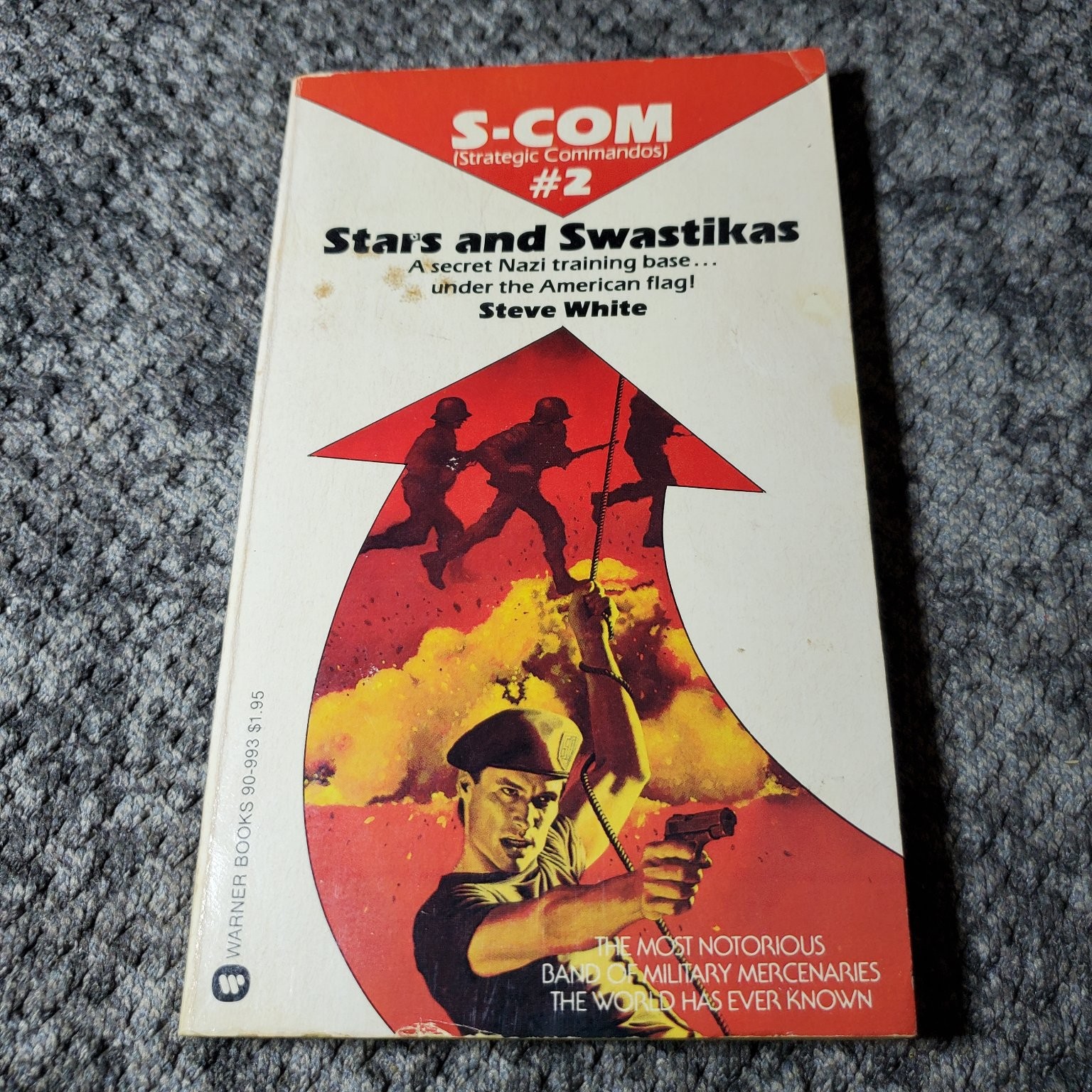 Stars and Swastikas Steve White 1981 First Printing S-COM #2 Warner Books