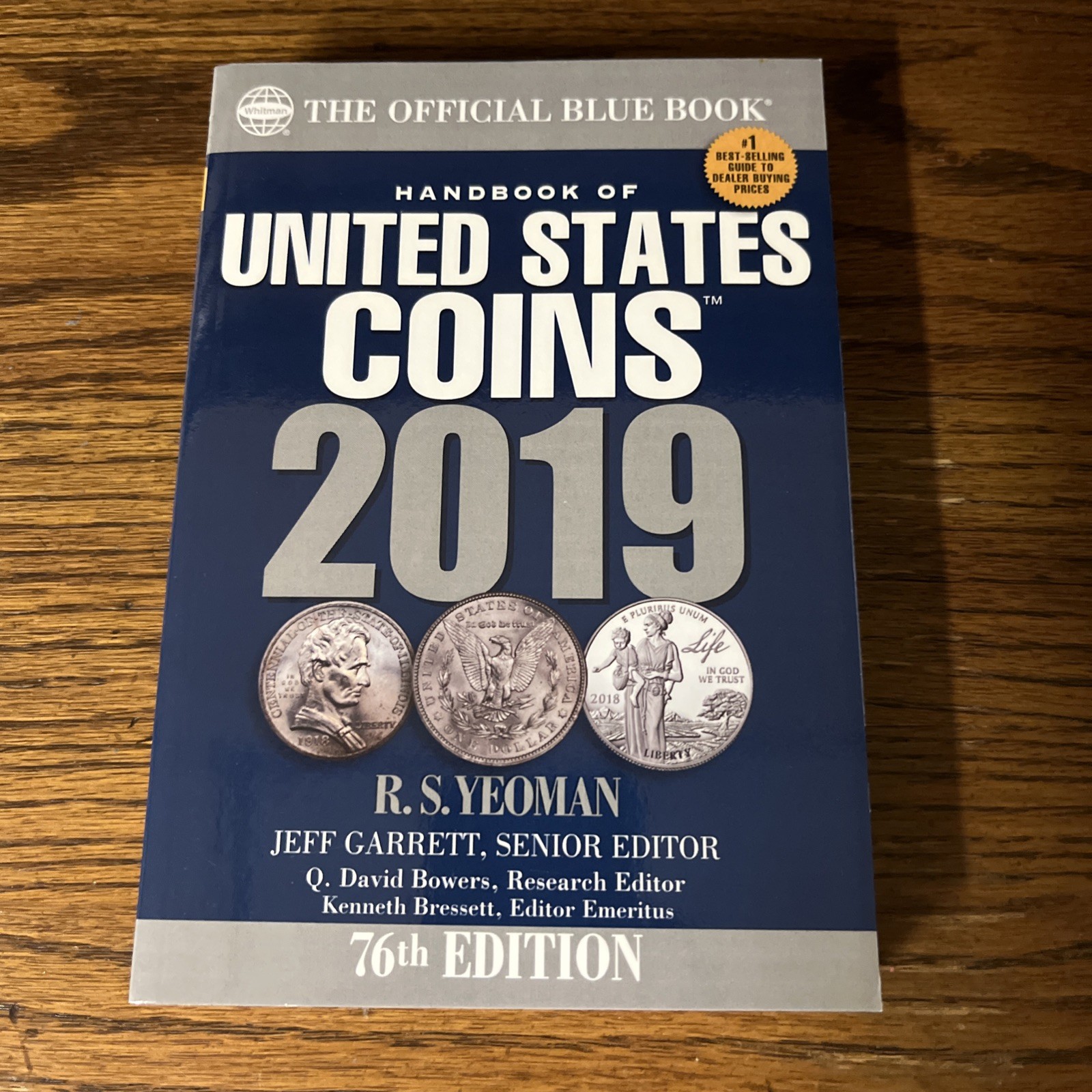 The Official Blue Book : Handbook of US Coins 2019 by R. S. Yeoman Paperback