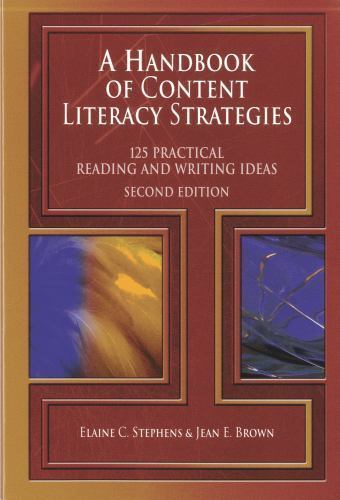 Handbook of Content Literacy Strategie- 1929024819, paperback, Elaine C Stephens